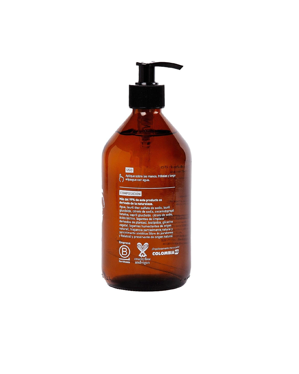 Jabón de Manos Hoja de Mango Ecológico 500Ml - Biogar